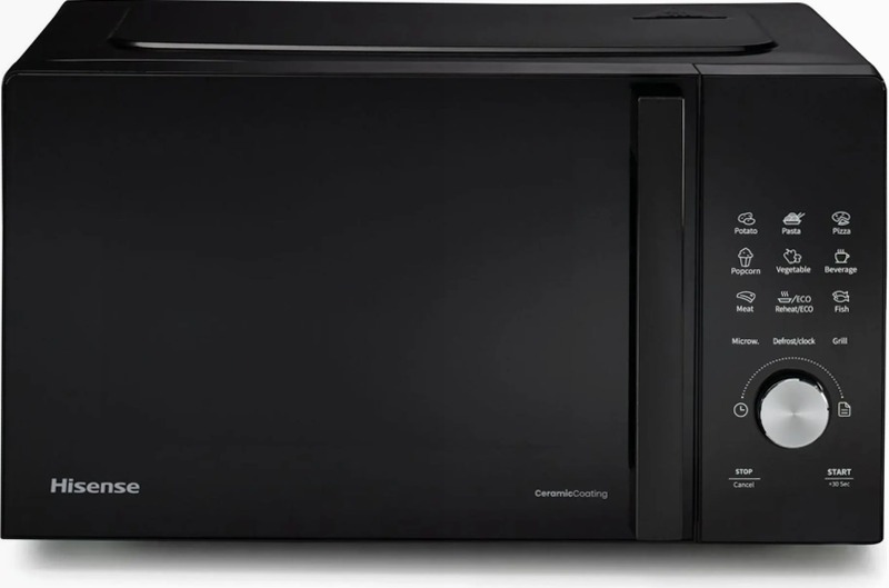 Forno a microonde con grill Hisense H20MOBSD1HG Nero