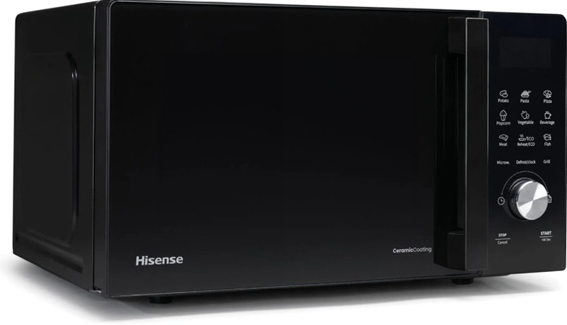 Forno a microonde con grill Hisense H20MOBSD1HG Nero