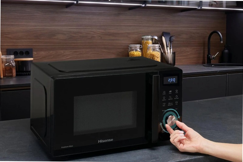 Forno a microonde con grill Hisense H20MOBSD1HG Nero