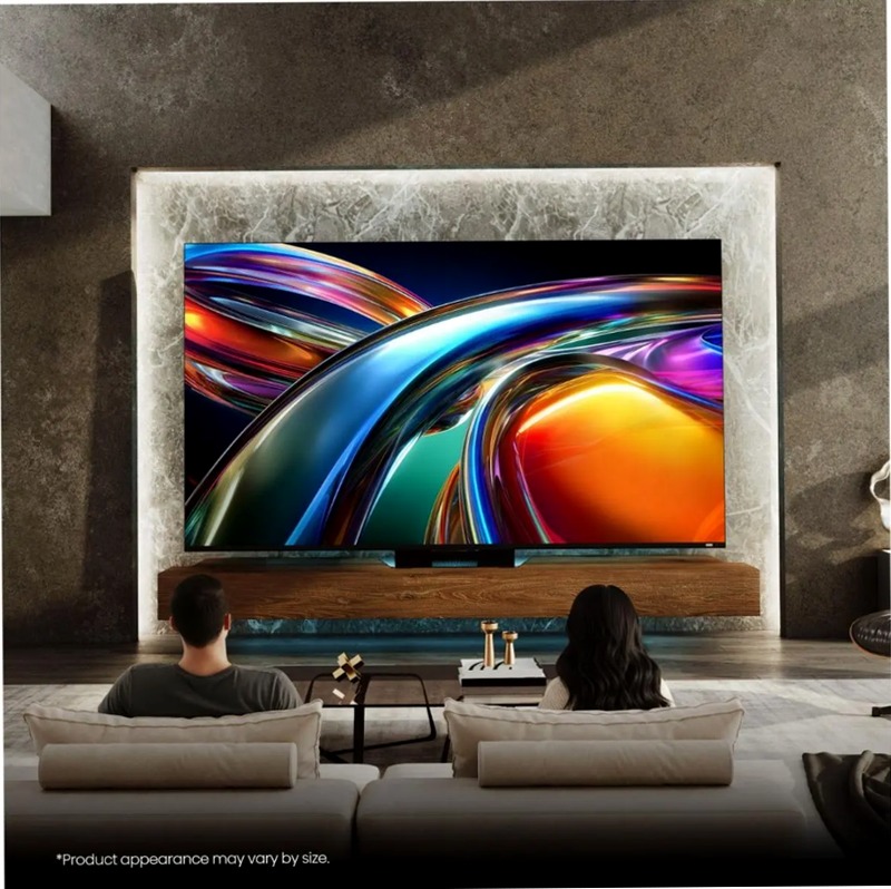 Hisense TV SET 65UR9S HSN - Sua Nuova Esperienza di Immagine e Suono Grigio 65" HD LED