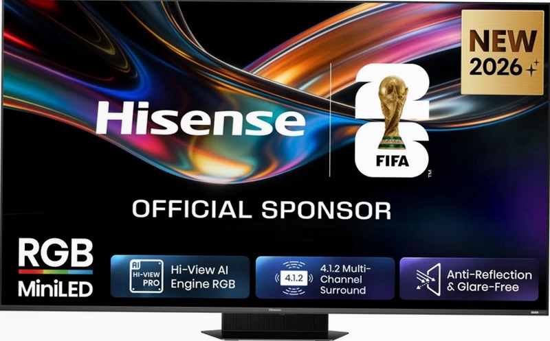 Hisense TV SET 65UR9S HSN - Sua Nuova Esperienza di Immagine e Suono Grigio 65" HD LED