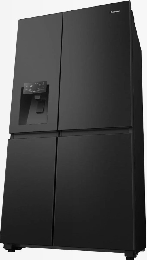 Hisense REFRIG BCD-628W RS818N4TFE Nero E Side by Side 417lt