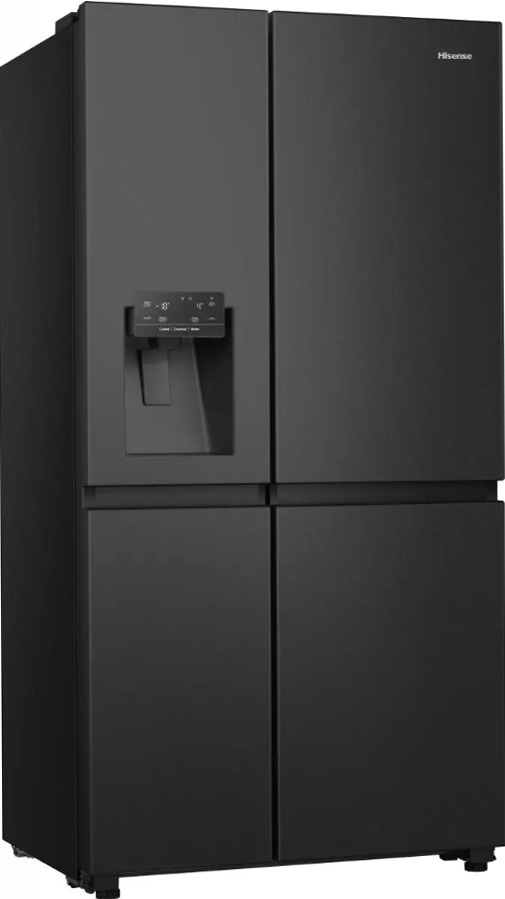 Hisense REFRIG BCD-628W RS818N4TFE Nero E Side by Side 417lt
