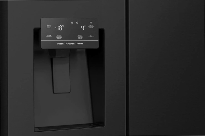 Hisense REFRIG BCD-628W RS818N4TFE Nero E Side by Side 417lt