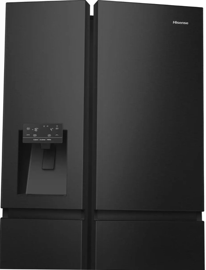 Hisense REFRIG BCD-628W RS818N4TFE Nero E Side by Side 417lt