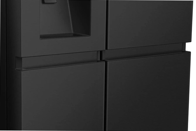 Hisense REFRIG BCD-628W RS818N4TFE Nero E Side by Side 417lt