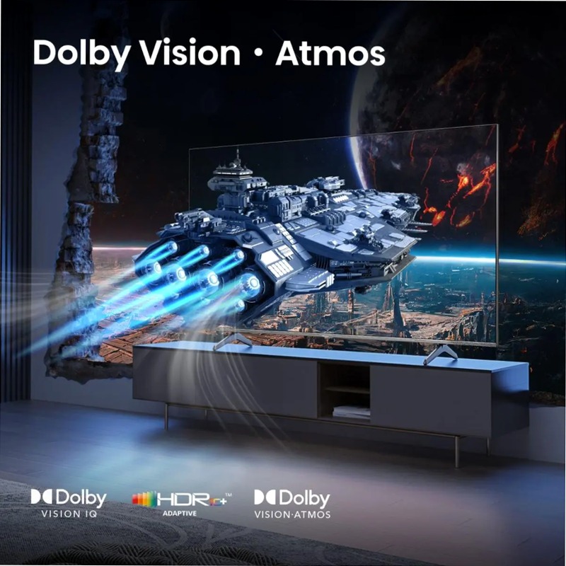 Hi-QLED Smart TV - Hisense 100E7Q PRO Grigio 100" HD QLED