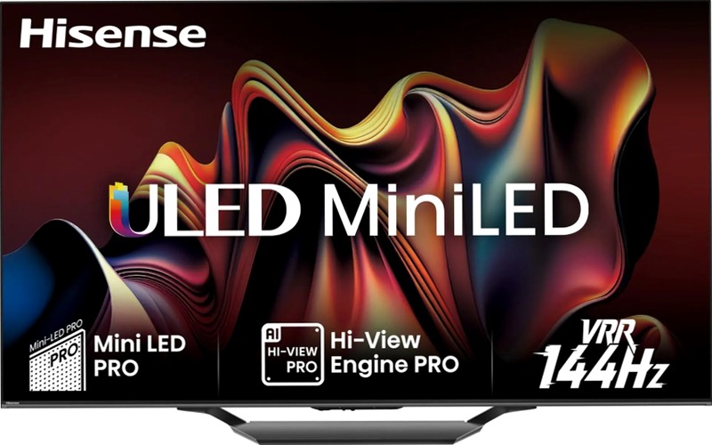 Hisense TV SET 75U72NQ HSN - Smart TV Mini-LED Grigio 75" HD