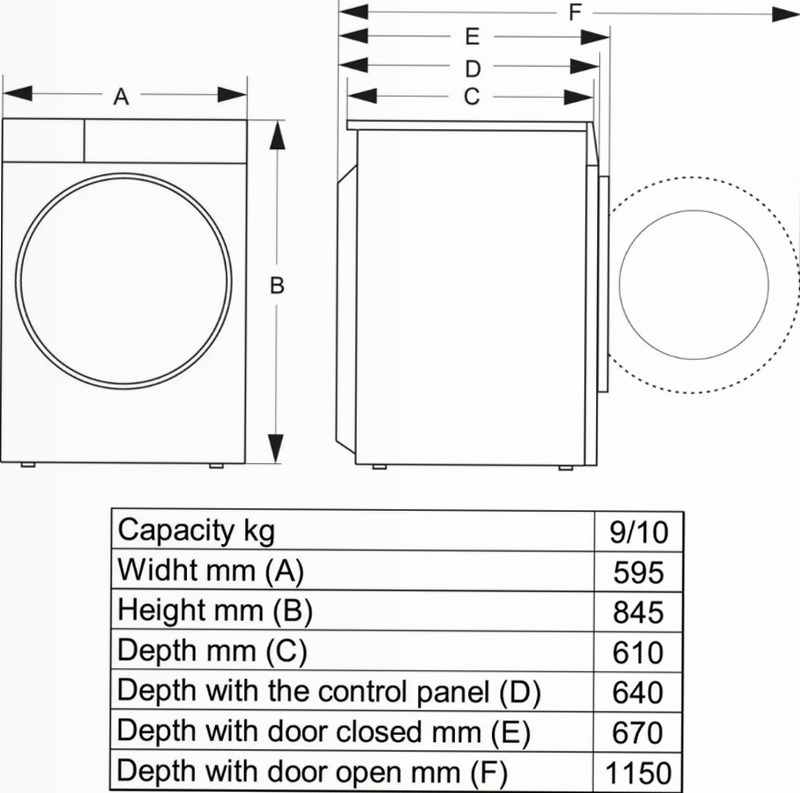 Asciugatrici - DH7S107BW - Hisense