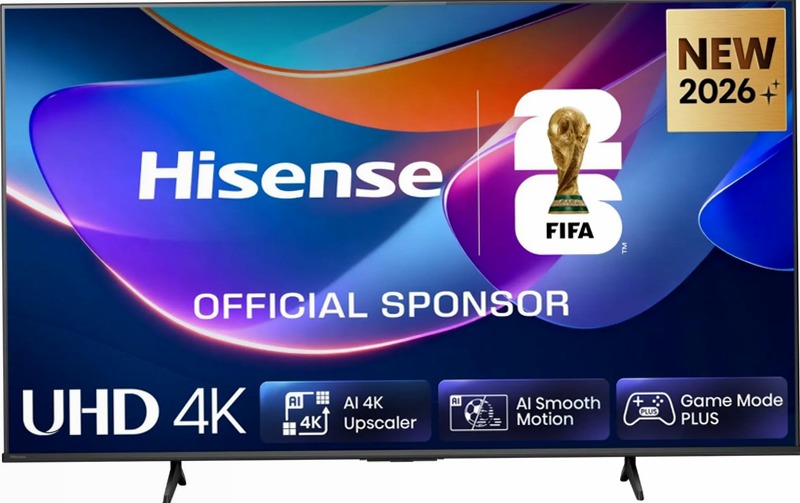 Hisense TV SET 50E6ST HSN - Smart TV 4K UHD Grigio 50" HD