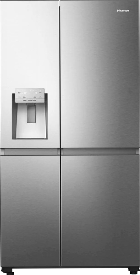 Side by Side RS818N4TIE - Hisense Grigio E 417lt