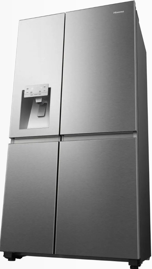 Side by Side RS818N4TIE - Hisense Grigio E 417lt