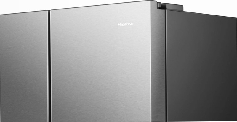 Side by Side RS818N4TIE - Hisense Grigio E 417lt