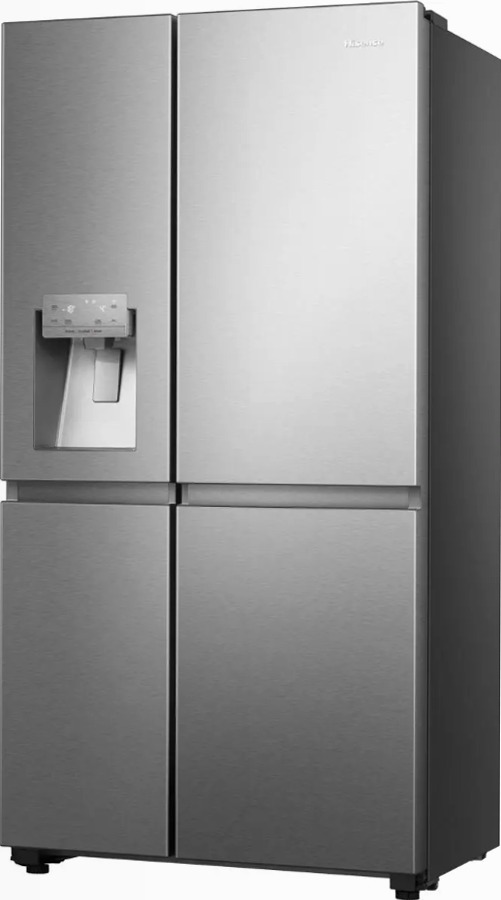 Side by Side RS818N4TIE - Hisense Grigio E 417lt