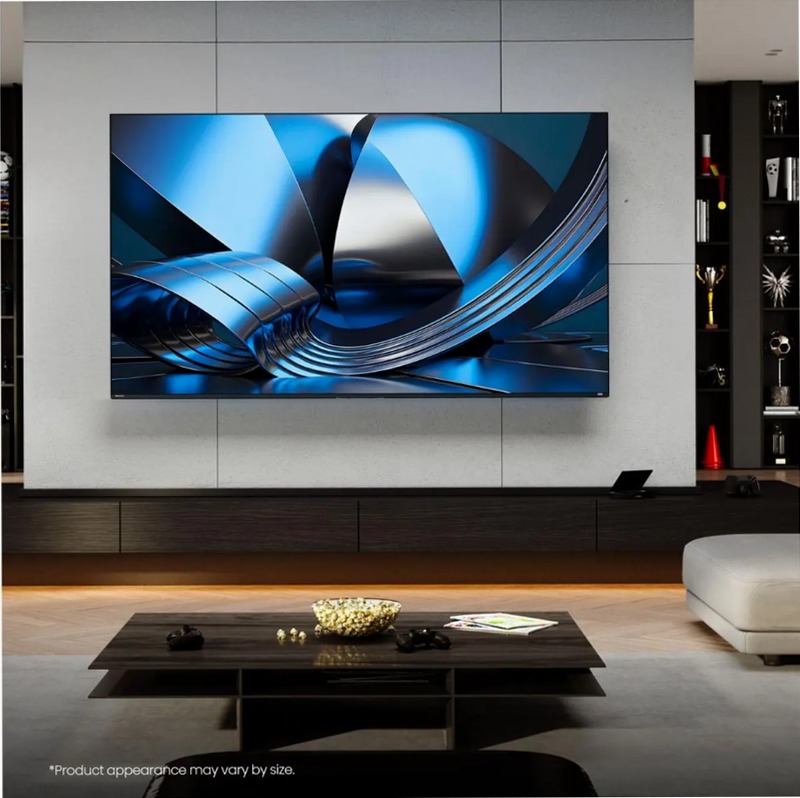 Hisense TV SET 100U7SE HSN - Sua Nuova Smart TV ULED Grigio 85" HD LED