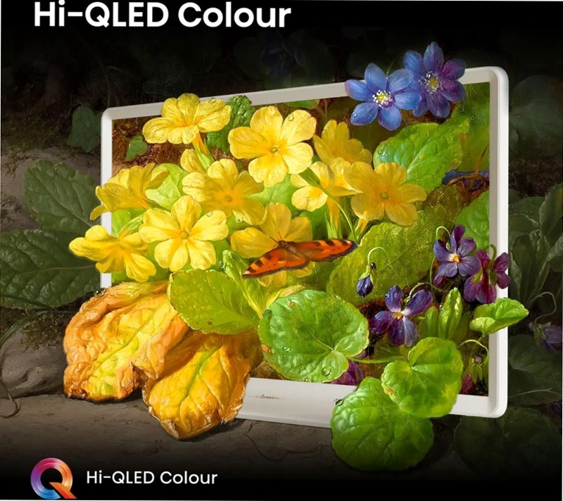 Hisense TV SET 32S5Q HSN - Déco TV Bianca Bianco HD QLED
