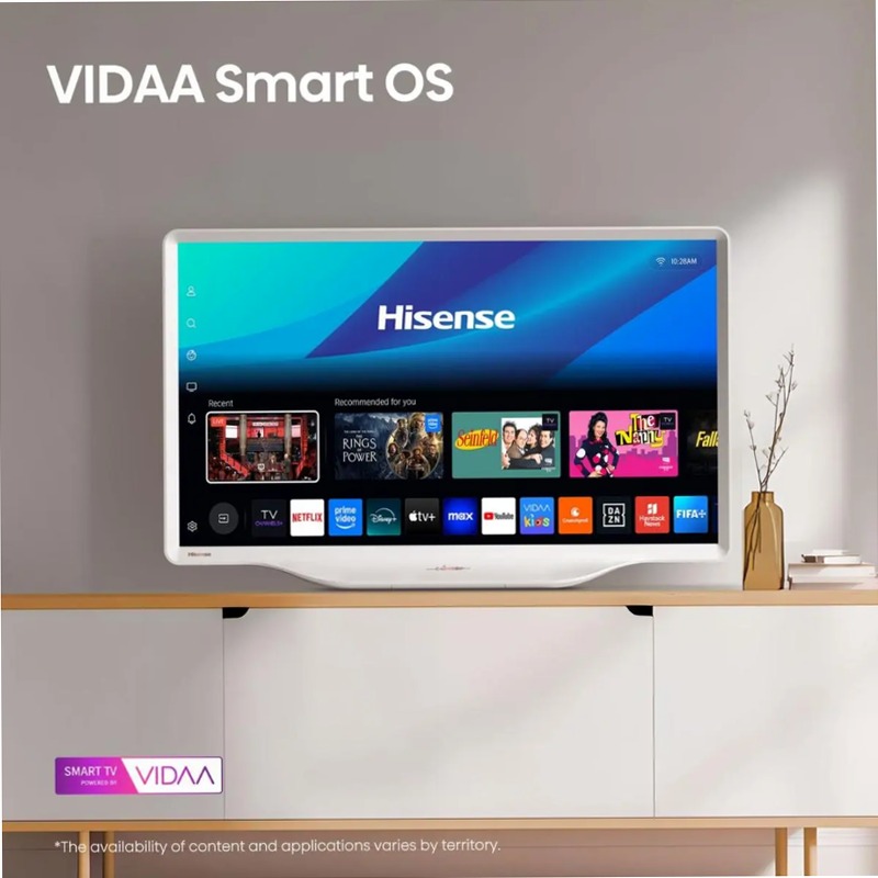 Hisense TV SET 32S5Q HSN - Déco TV Bianca Bianco HD QLED