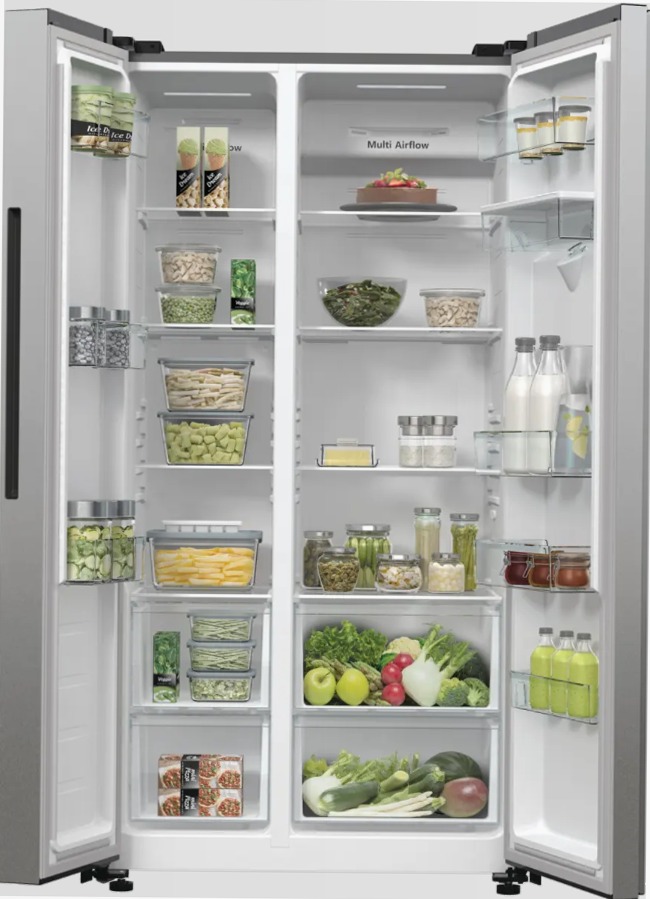 Hisense REFRIG HZF5508UEB RS711N4WCE Acciaio E 355lt