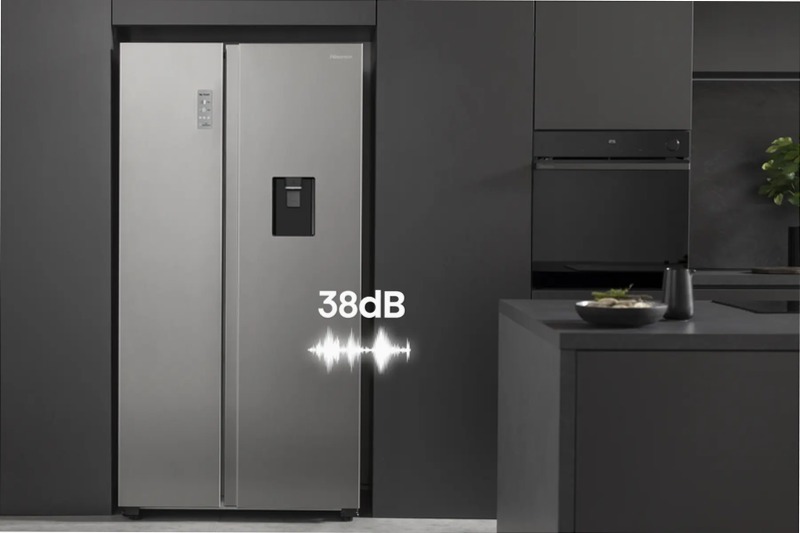 Hisense REFRIG HZF5508UEB RS711N4WCE Acciaio E 355lt