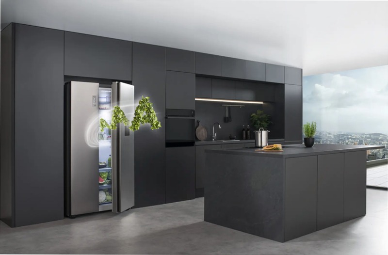 Hisense REFRIG HZF5508UEB RS711N4WCE Acciaio E 355lt