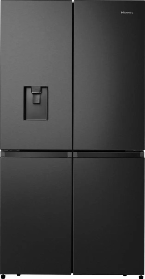 Hisense RQ758N4SWFE - Frigorifero Quattro Porte Nero E 390lt