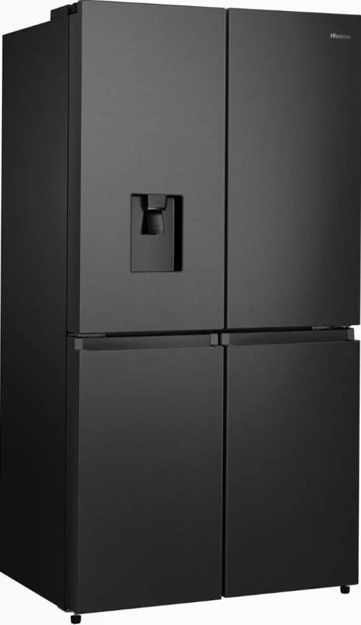 Hisense RQ758N4SWFE - Frigorifero Quattro Porte Nero E 390lt