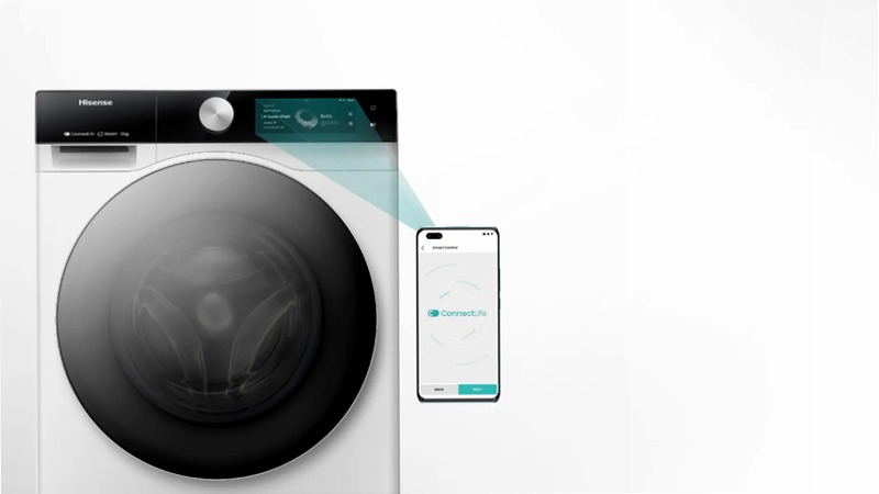 Hisense WASHER WF7S1247BW 12kg