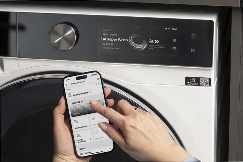 Hisense WASHER WF7S1247BW 12kg