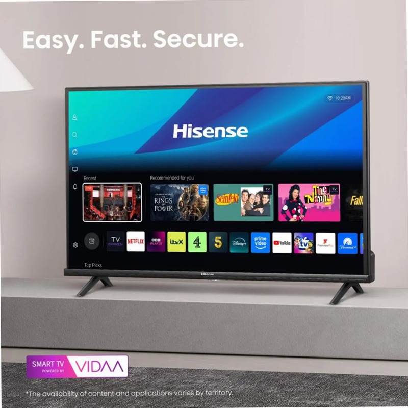 Smart TV Full HD Hisense 40A49Q Nero 40"