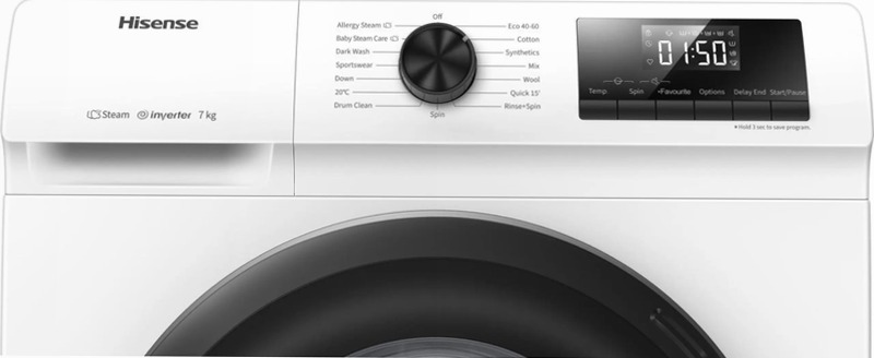 Hisense wash WFQP701219VM HSN