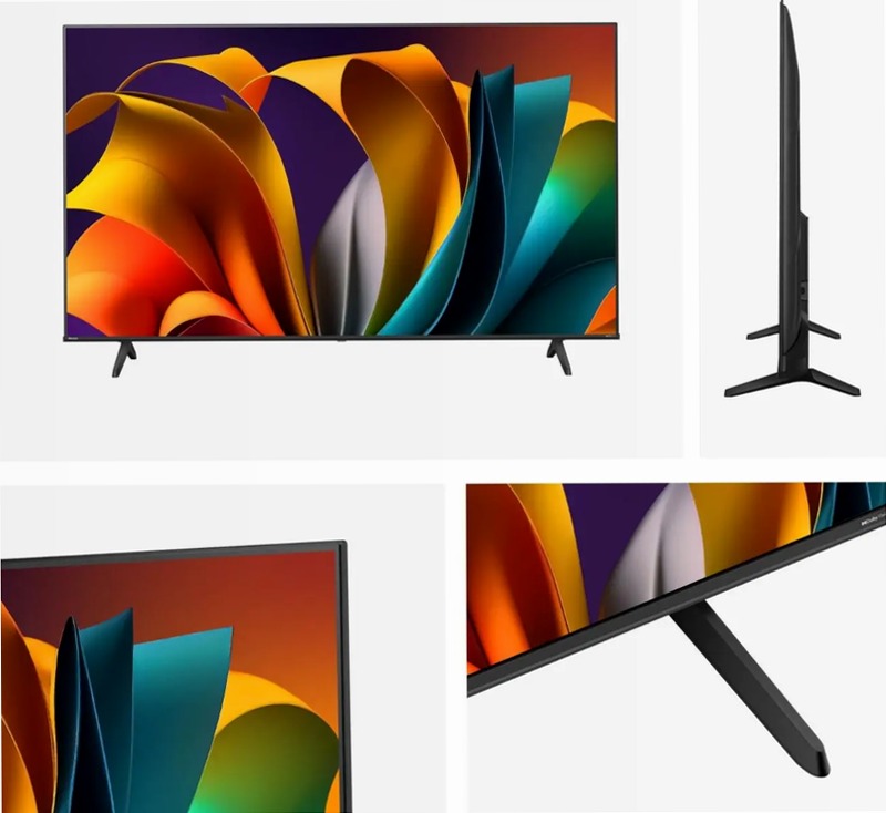 Hisense TV SET 43E63NT HSN - Smart TV 4K UHD Nero 43" HD