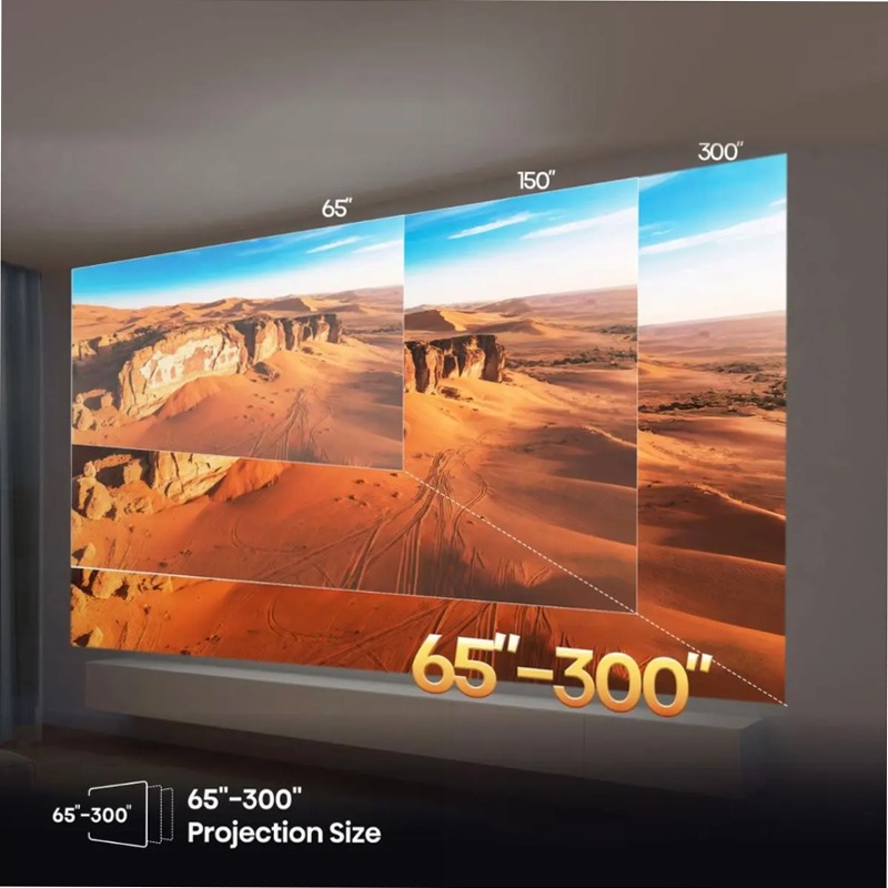 Hisense C3 Proiettore Smart - 4K Ultra HD HD / 720p (1280 × 720)pixel Argento HD / 720p (1280 × 720)pixel