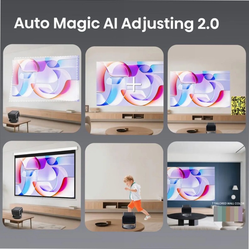 Hisense C3 Proiettore Smart - 4K Ultra HD HD / 720p (1280 × 720)pixel Argento HD / 720p (1280 × 720)pixel