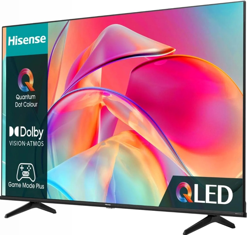 Hisense 50E7KQ - Smart TV 4K Ultra HD Nero 50" QLED