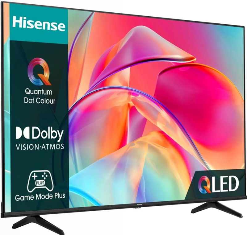 Hisense 50E7KQ - Smart TV 4K Ultra HD Nero 50" QLED