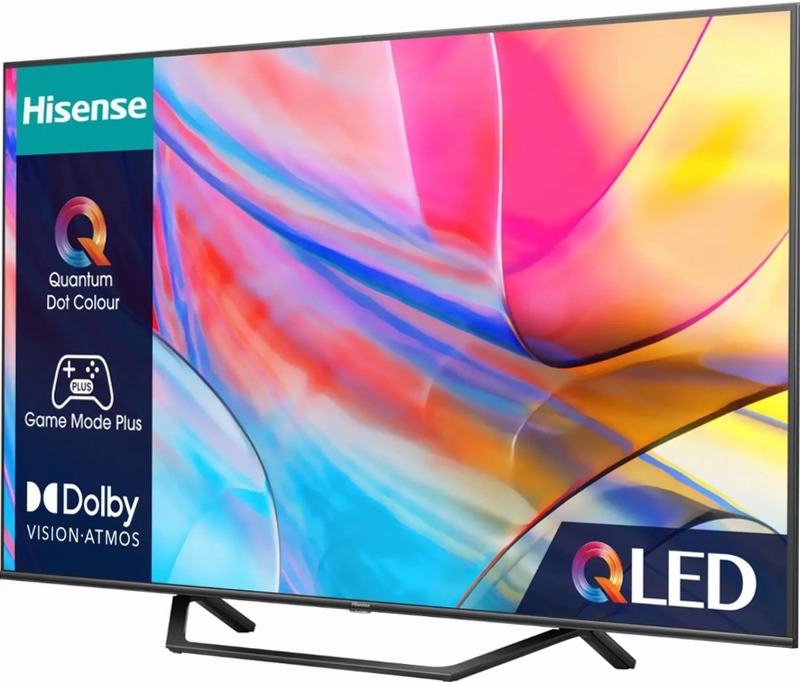 Hisense TV SET 65A79KQ - Smart TV 4K Ultra HD Grigio 65" QLED