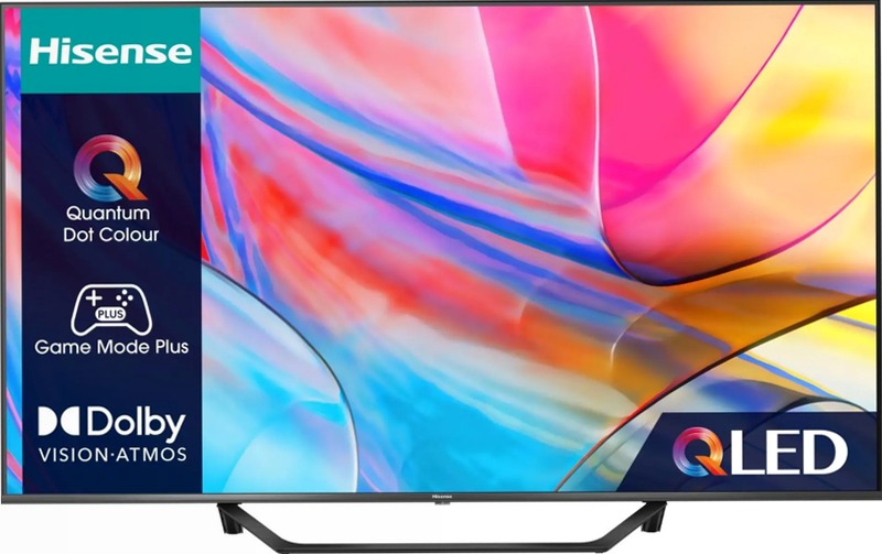 Hisense TV SET 65A79KQ - Smart TV 4K Ultra HD Grigio 65" QLED