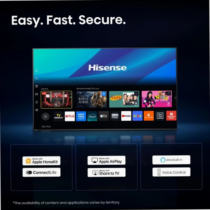 Hi-QLED Smart TV - Hisense 58E79S Nero 55" HD QLED