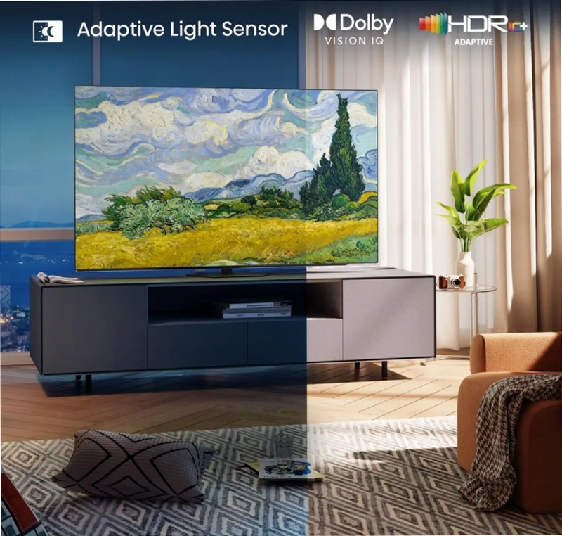 Hisense TV SET 55A86N HSN - Smart OLED Grigio 55" HD