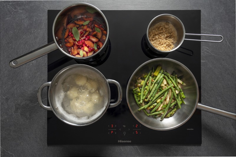 Hisense HOB BI6DD-B0-HI621FM Nero B Induzione 2