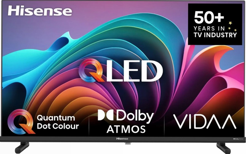 Hisense 32A59NQ - Smart TV Hi-QLED Nero 32" HD QLED
