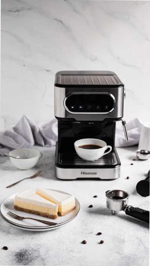 Hisense COFFEE MAKER HESCM15DBK 15bar