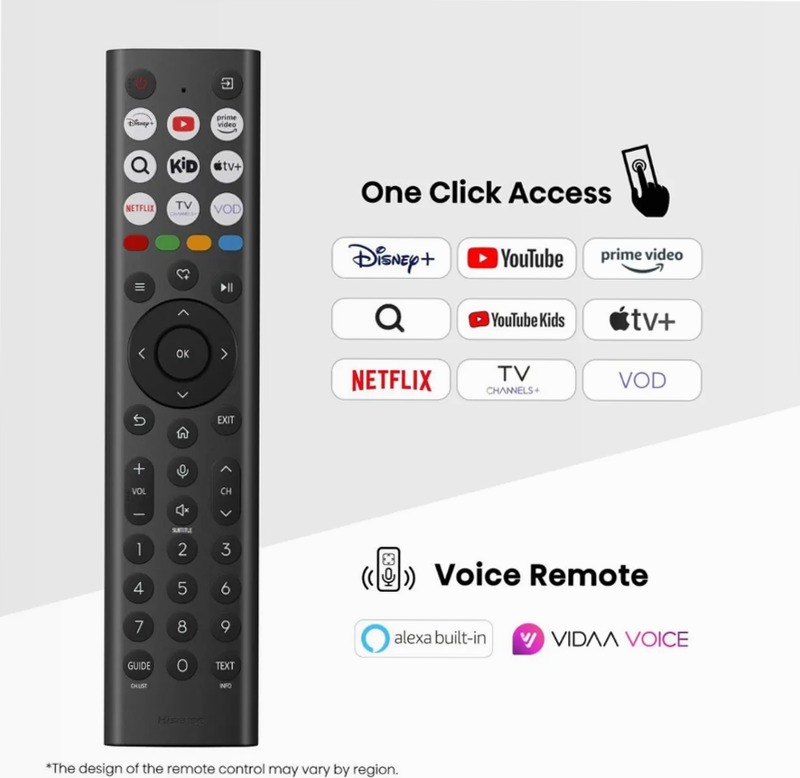 Hisense TV SET 50A69Q - Smart TV 4K UHD Nero 50" HD