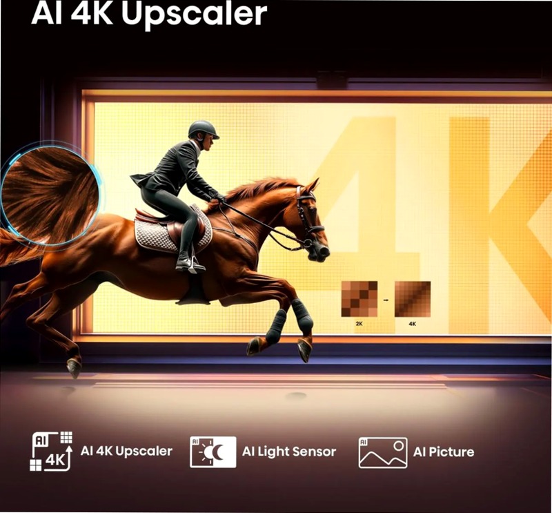 Hisense TV SET 55E78Q - Sperimenta l'Ultra HD Nero 55" QLED