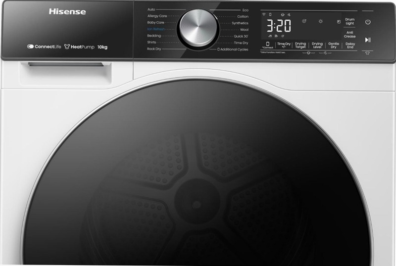 Hisense DH5S102BW - Asciugatrice a Pompa di Calore C Bianco