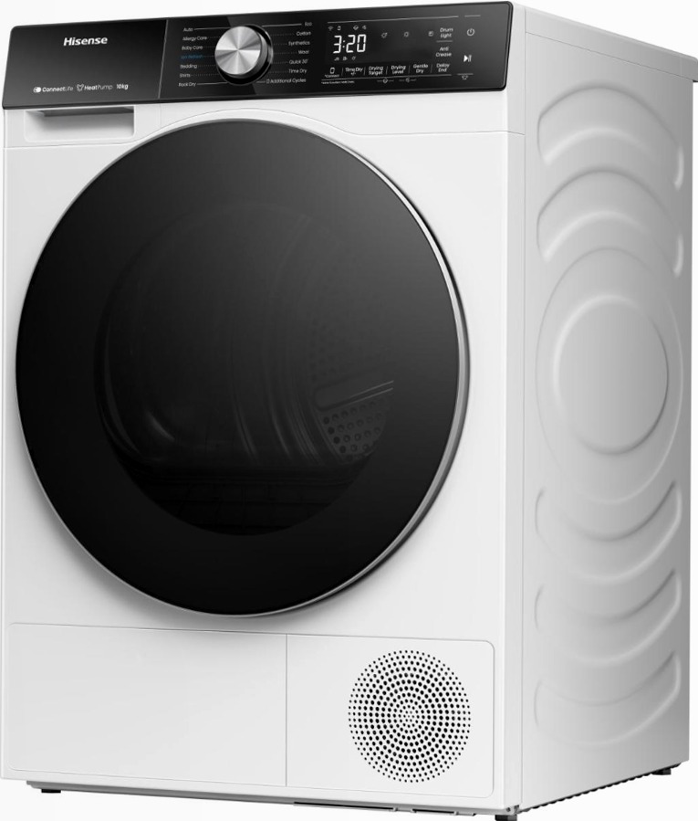 Hisense DH5S102BW - Asciugatrice a Pompa di Calore C Bianco