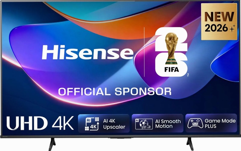 Hisense TV SET 43A69S - Smart TV 4K UHD Grigio 43" HD