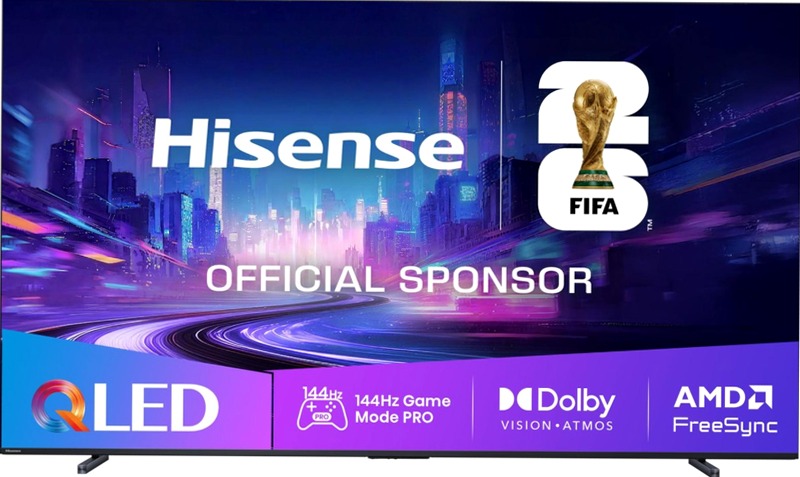 Hisense TV SET 100E7Q PRO HSN Grigio 100" HD QLED
