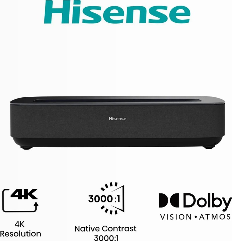 Hisense PL1SE - Laser Cinema Smart 4K 4K UHD / 2160p (3840 × 2160)pixel Grigio 4K UHD / 2160p (3840 × 2160)pixel