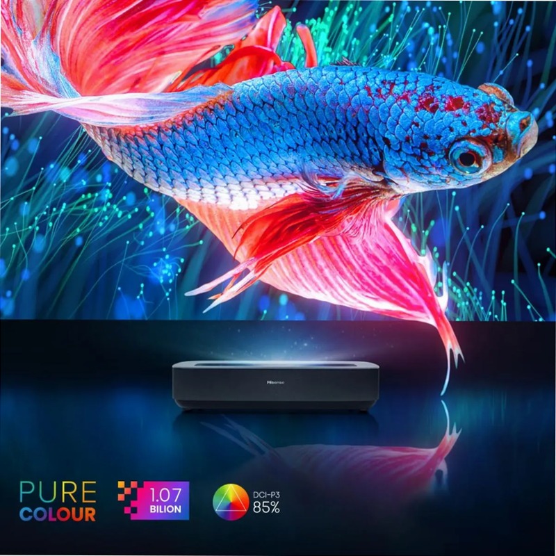 Hisense PL1SE - Laser Cinema Smart 4K 4K UHD / 2160p (3840 × 2160)pixel Grigio 4K UHD / 2160p (3840 × 2160)pixel